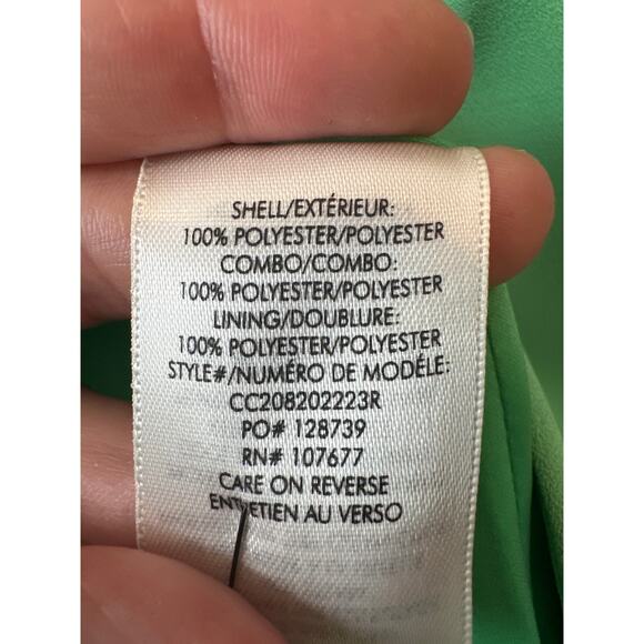 Alice + Olivia Denny Green Boyfriend Blazer Tailored Jacket Size 2 - Picture 9 of 10